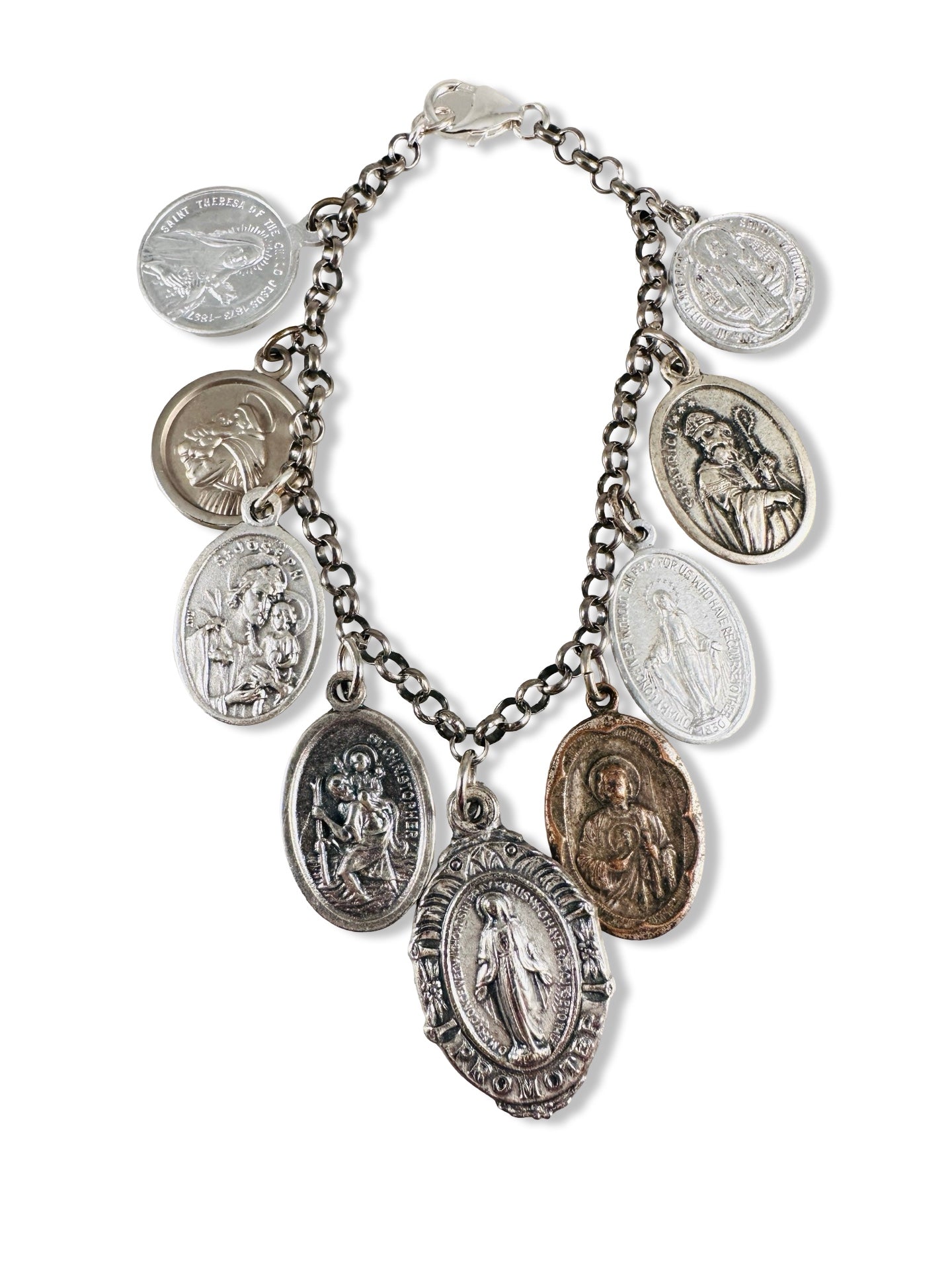 Miraculous Medal Charm Bracelet