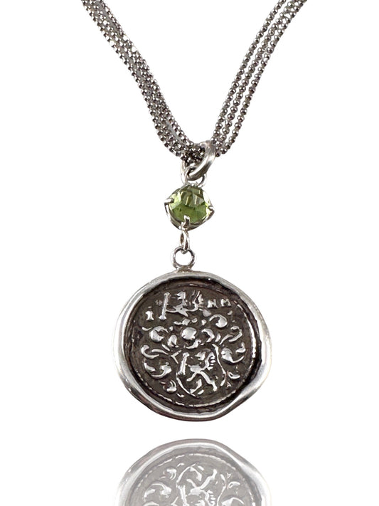 Small Shield Gryphon Necklace