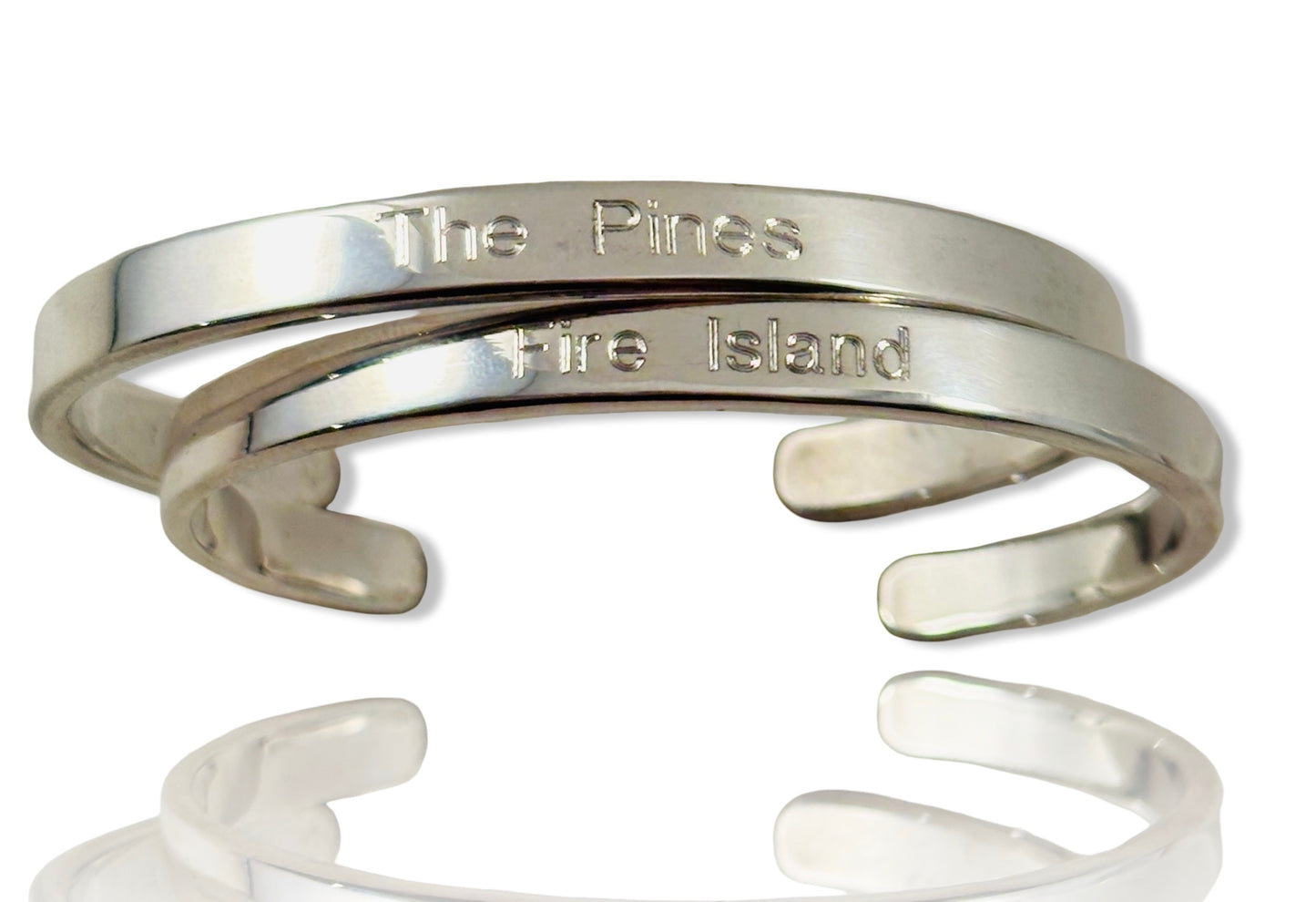 Sterling Silver Engraved Cuff Bracelet