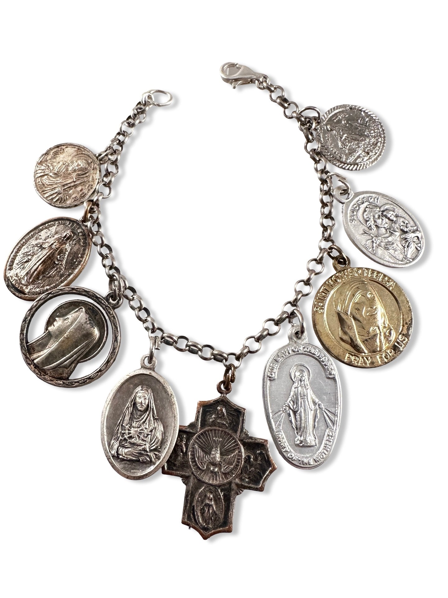 Miraculous Medal Charm Bracelet