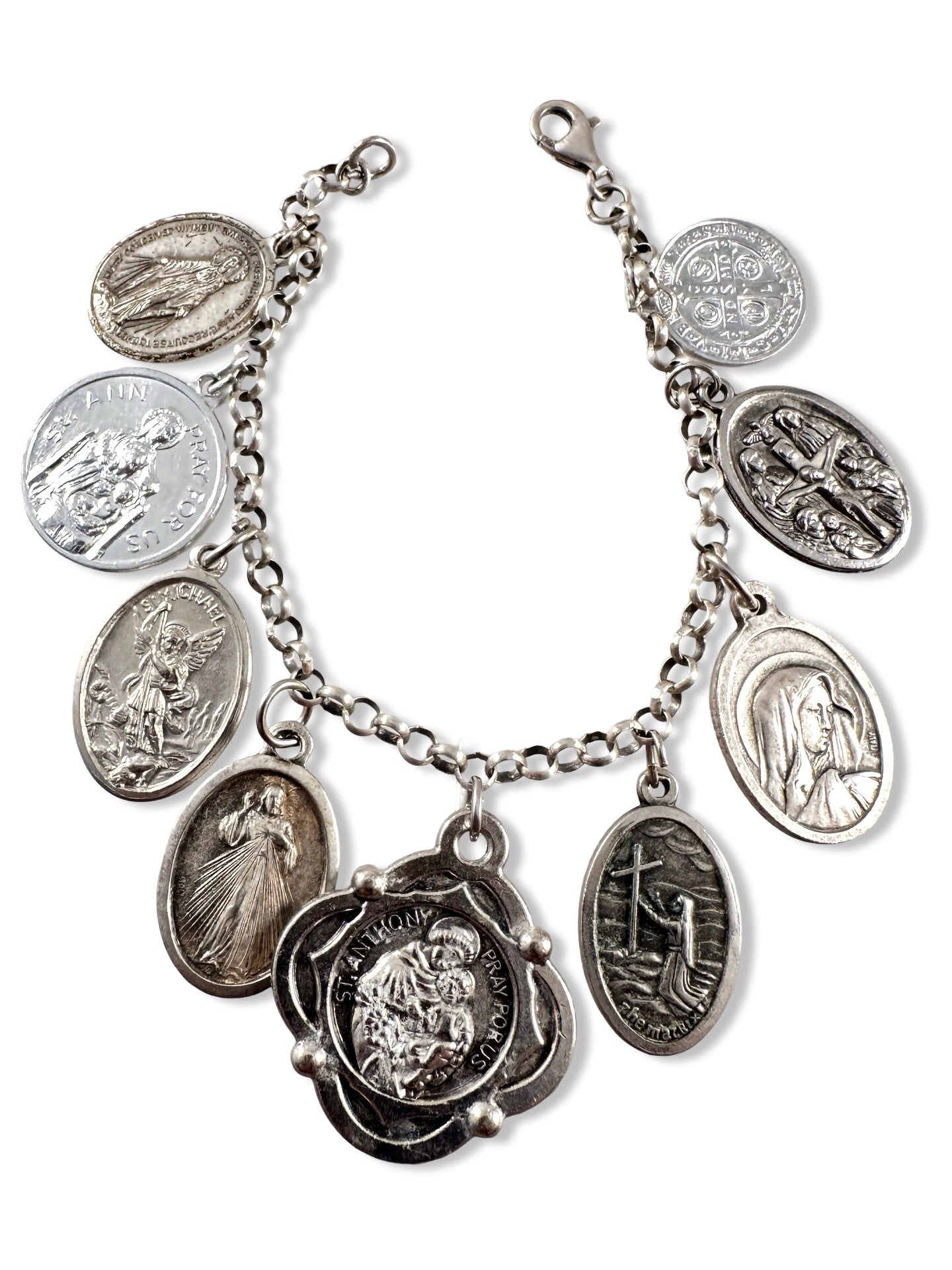 Miraculous Medal Charm Bracelet