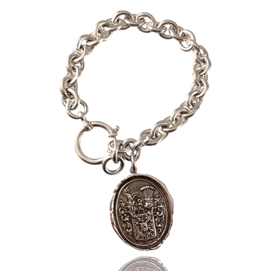 Unicorn Heavy Link Charm Bracelet