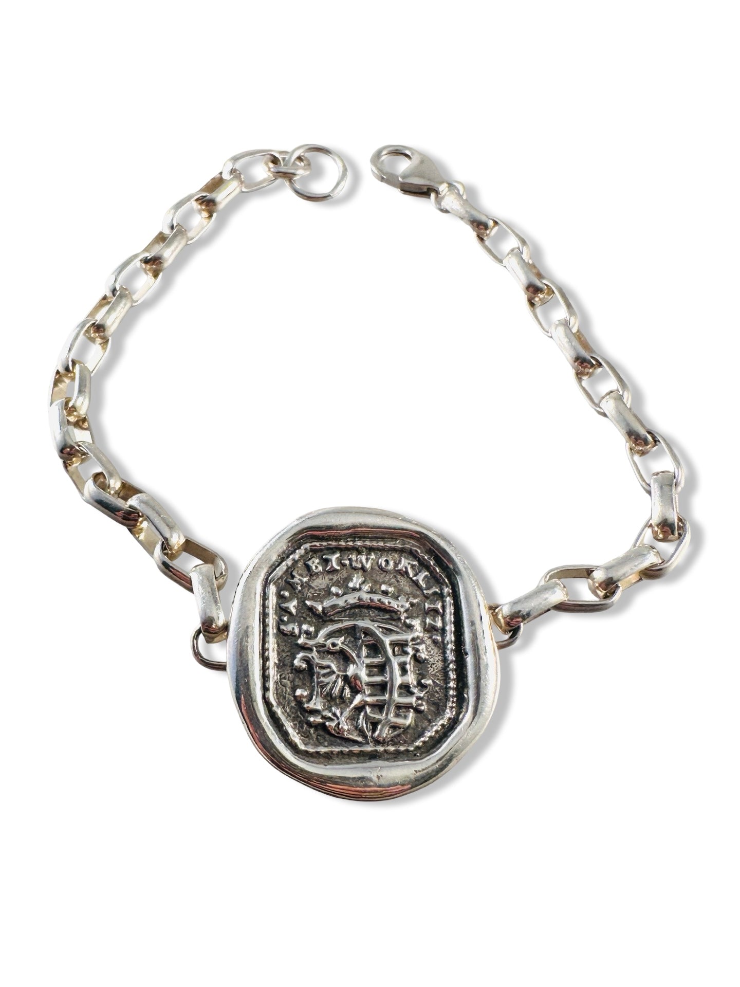 Square Gryphon Shield Bracelet