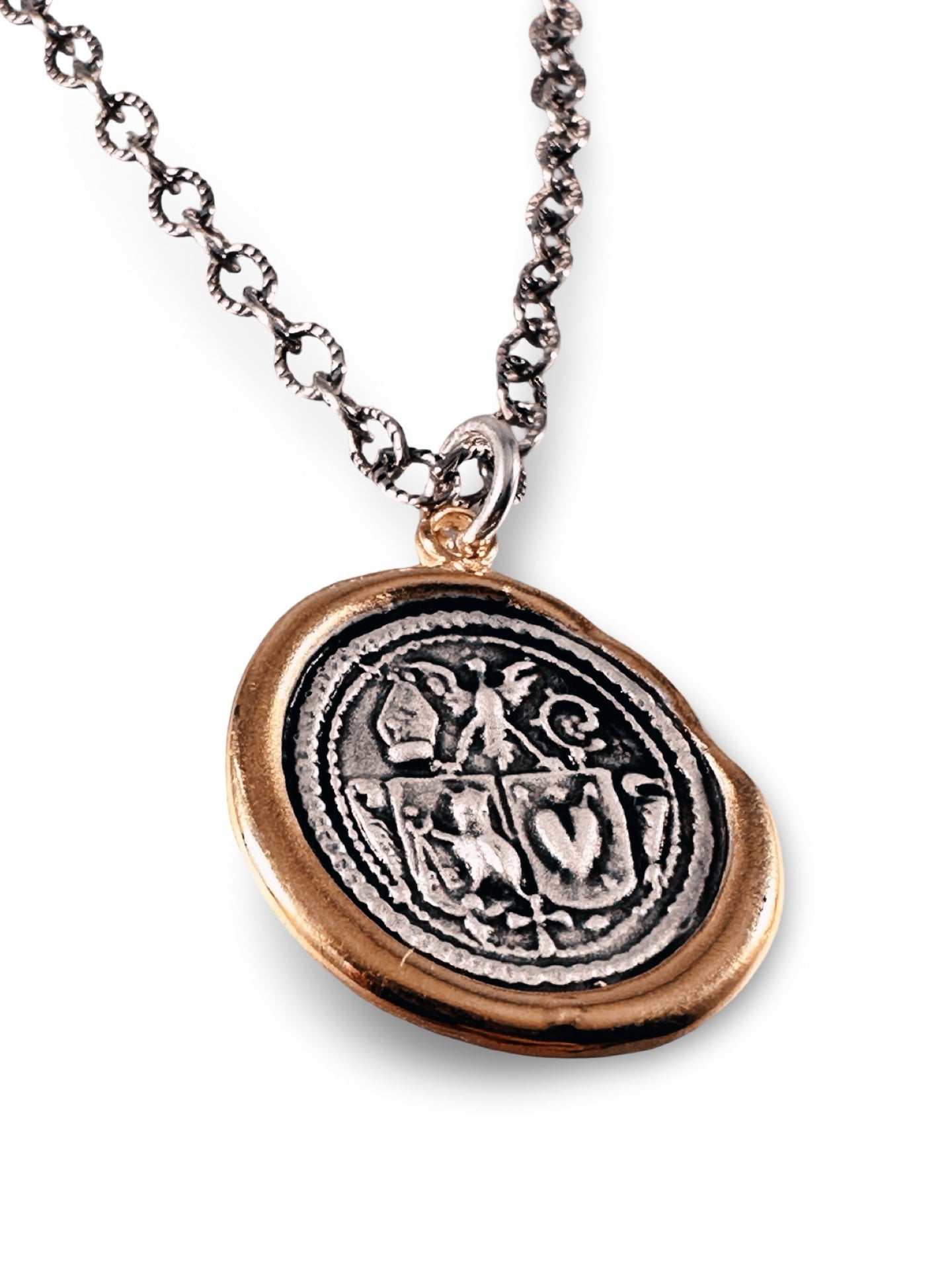 Guardian of the Divine Sterling & Vermeil Necklace
