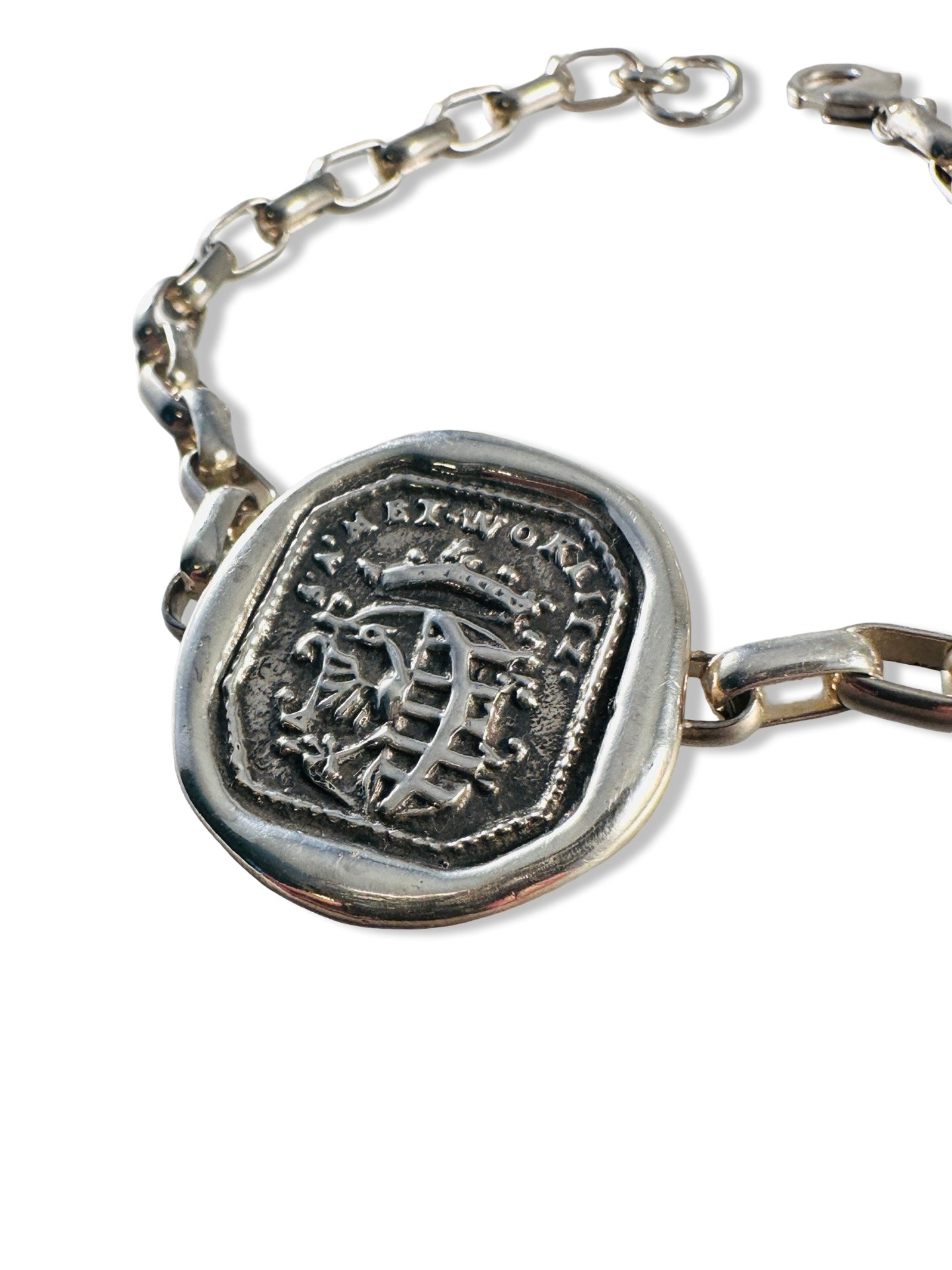 Square Gryphon Shield Bracelet