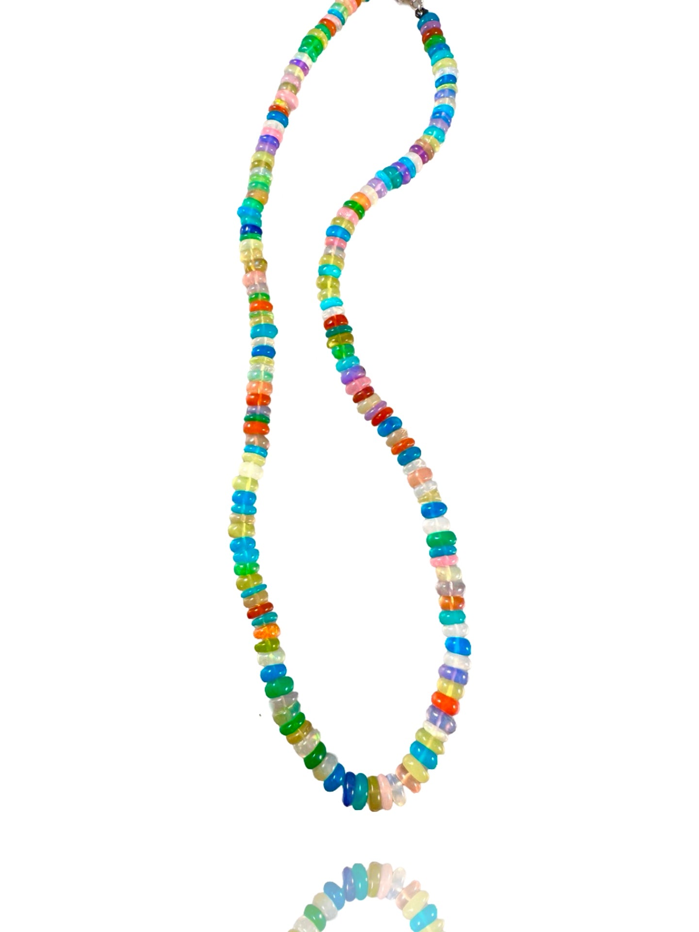 Ethiopian Opal Bead Necklace