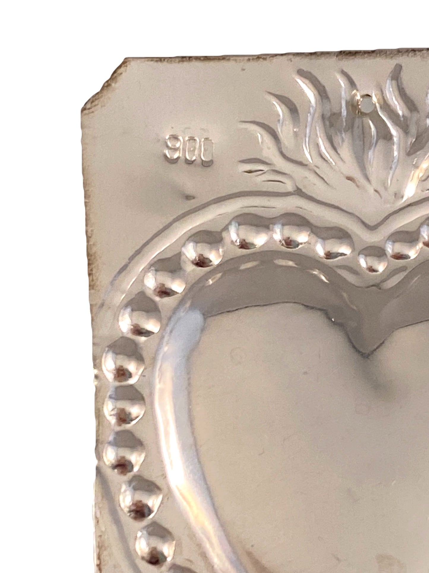 Silver Greek Heart Tama