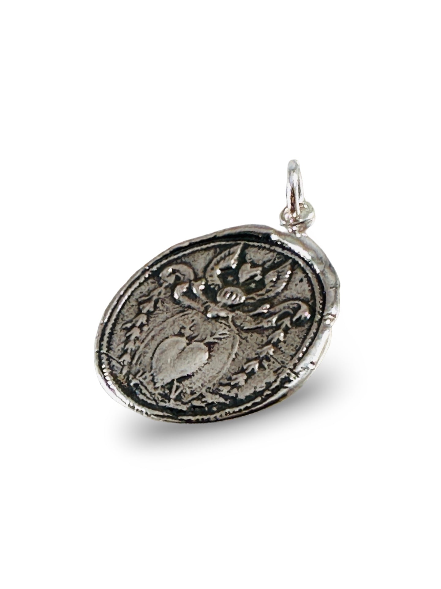 Angel Heart Sterling Pendant