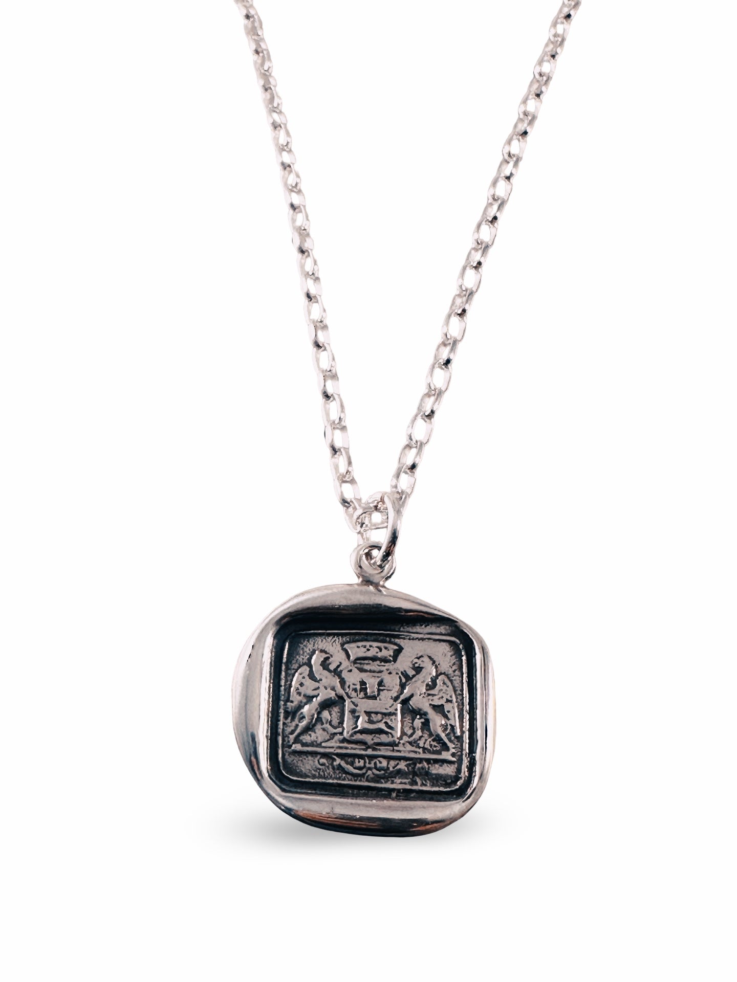 18” Double Gryphon Chain Necklace SM2