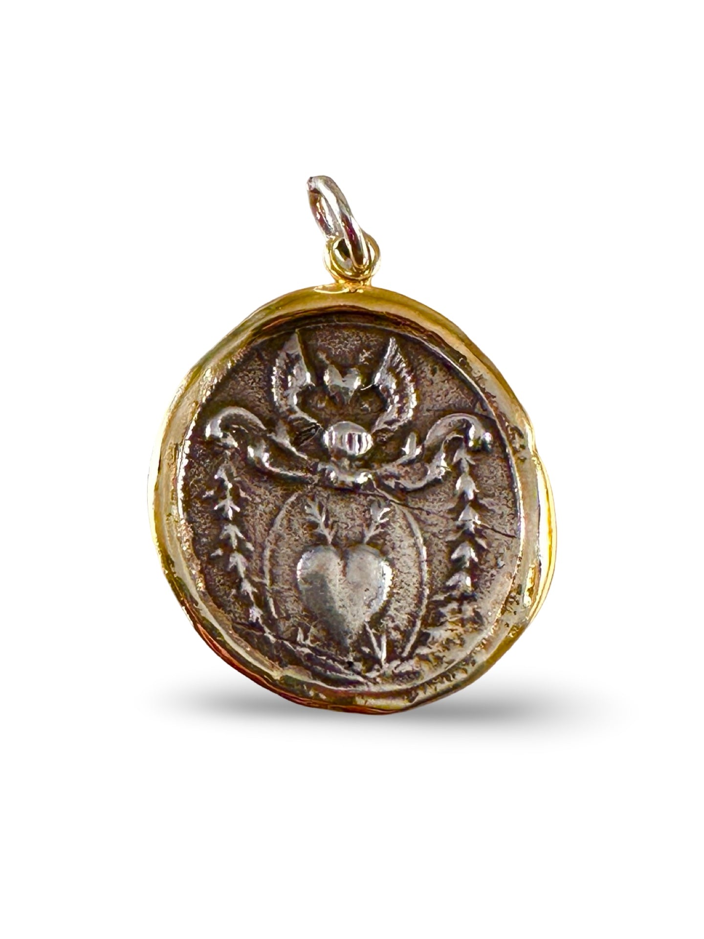 Angel Heart Sterling Pendant