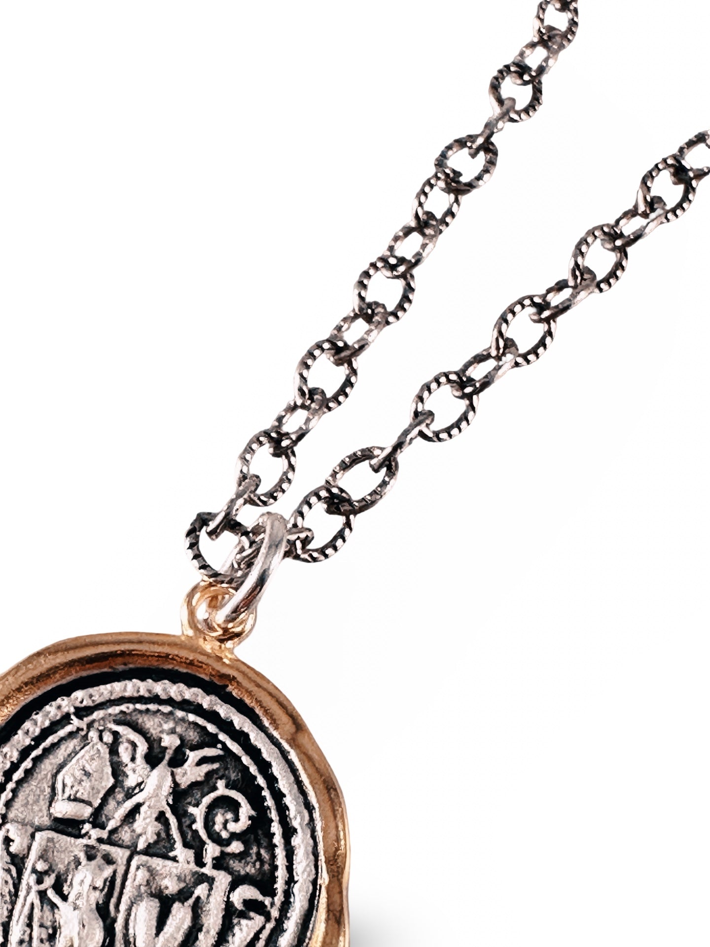 Guardian of the Divine Sterling & Vermeil Necklace