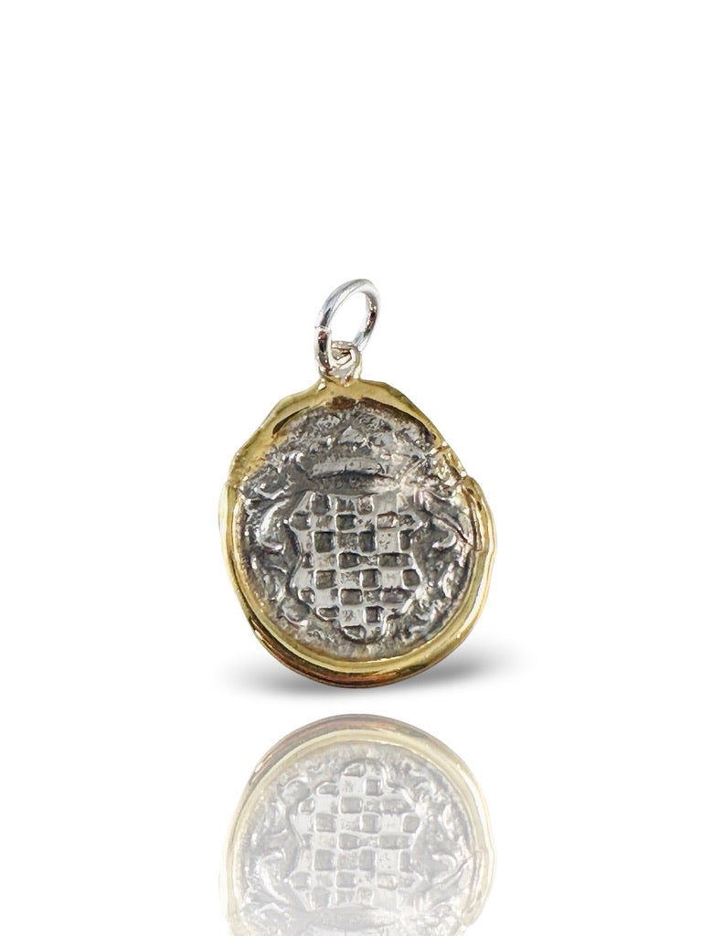 Sterling Small Shield Pendant