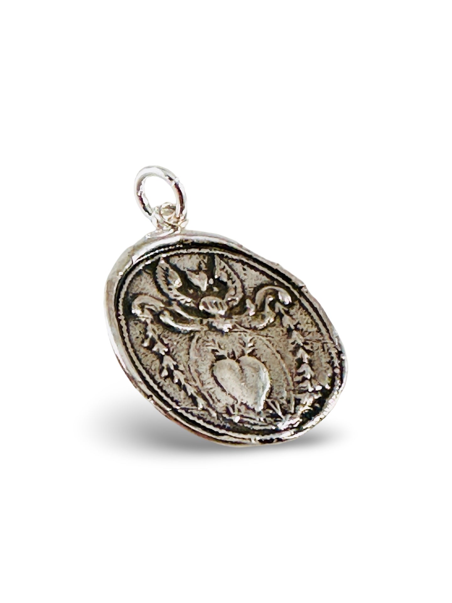 Angel Heart Sterling Pendant