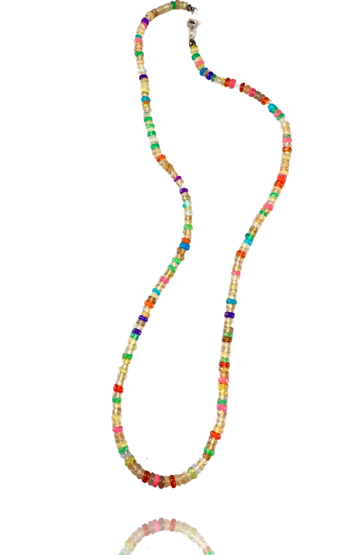 Ethiopian Opal Bead Necklace