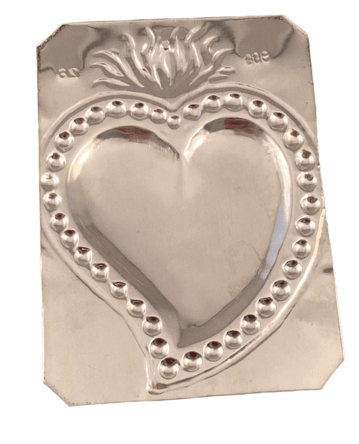 Silver Greek Heart Tama