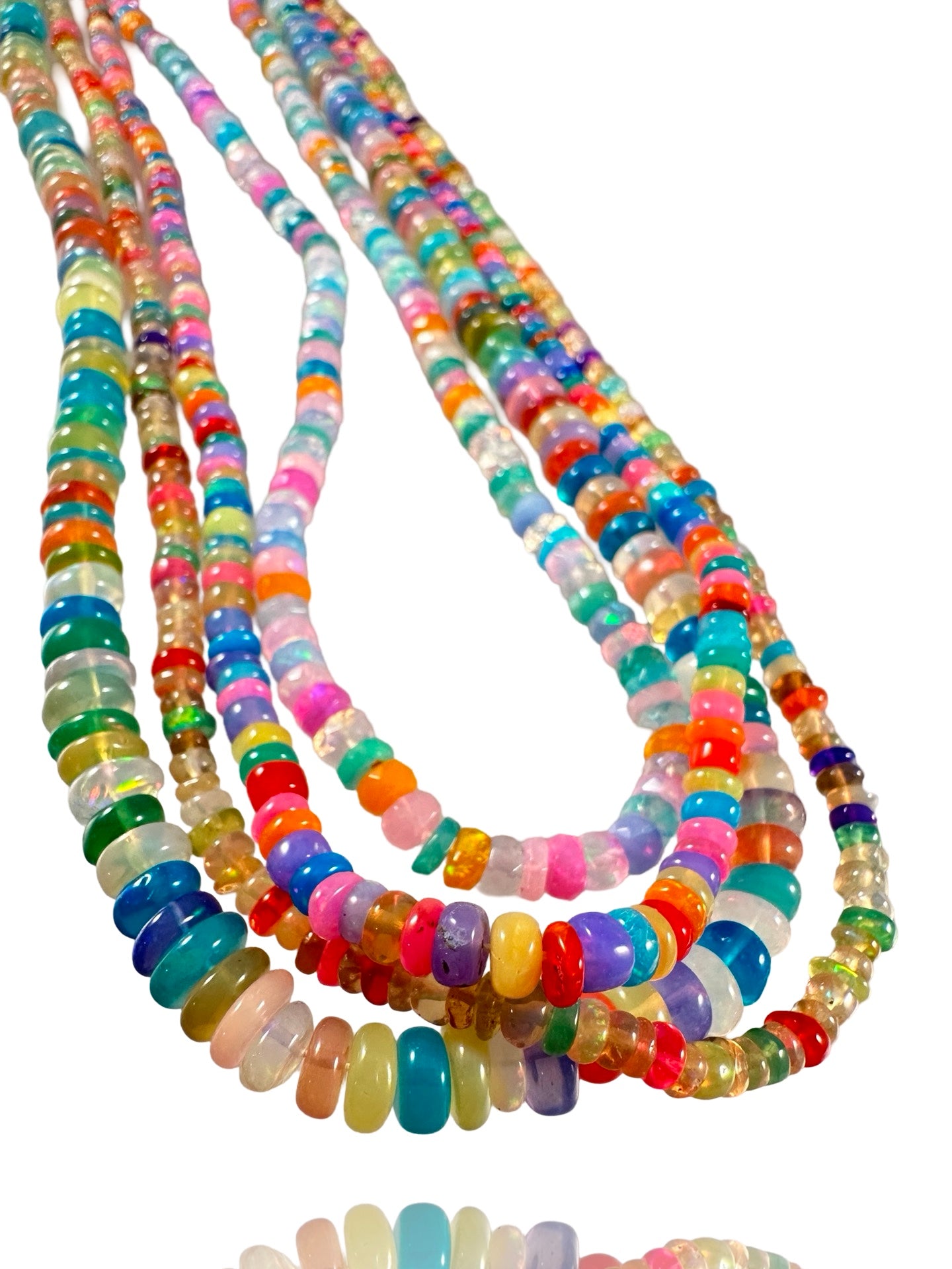 Ethiopian Opal Bead Necklace