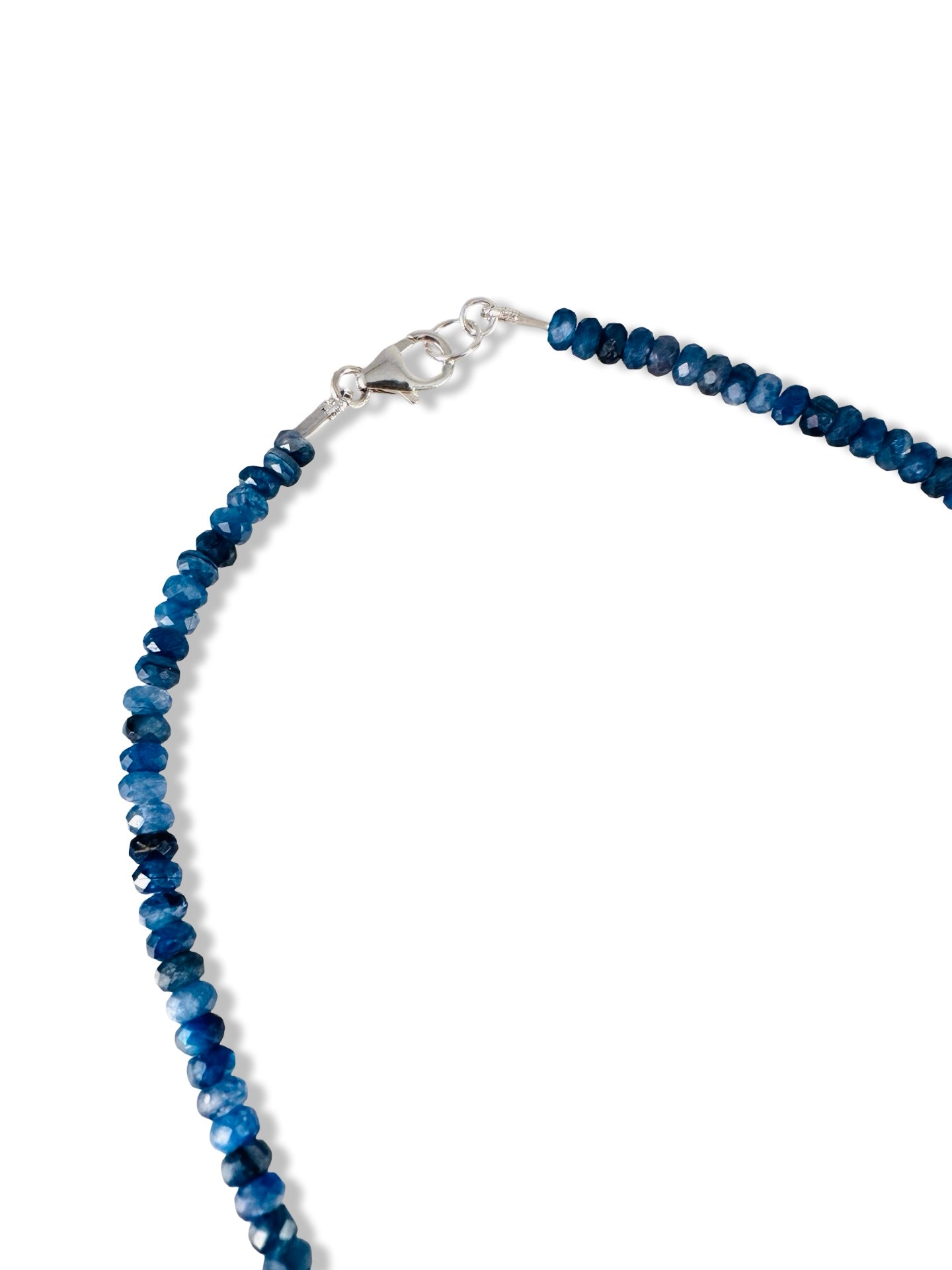 Angel Heart Blue Kyanite Gold Necklace