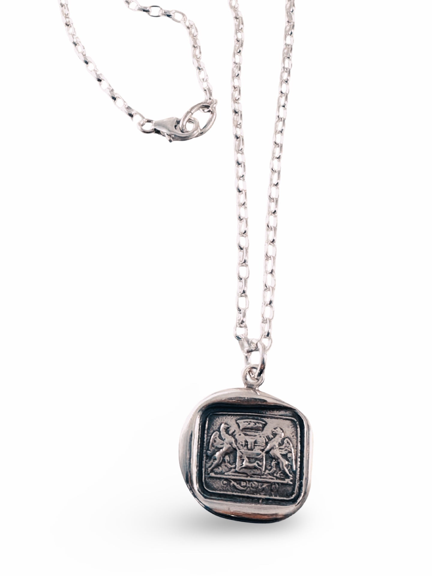 18” Double Gryphon Chain Necklace SM2
