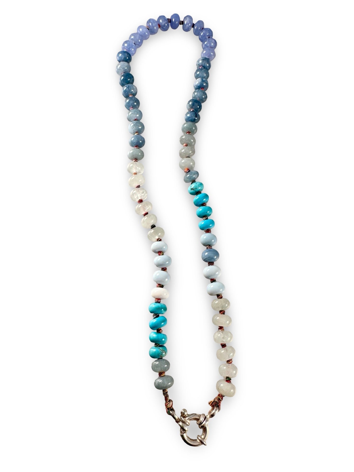 **SALE ** Large Pearl and Peruvian Opal Necklaces