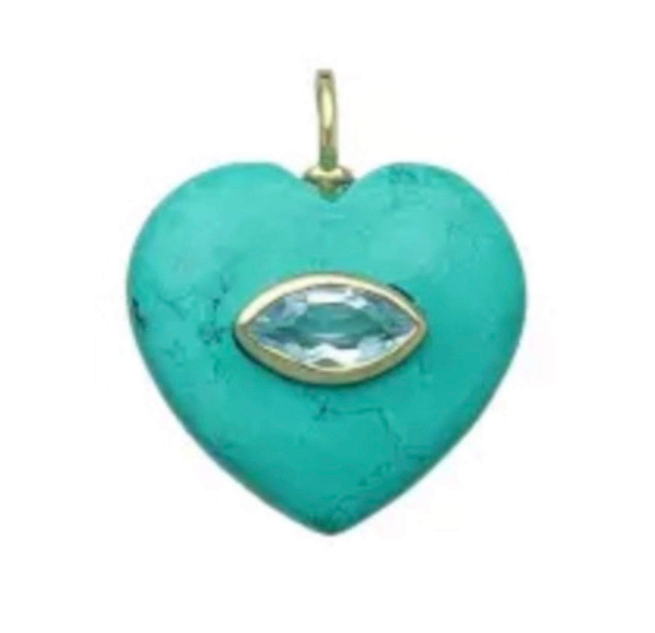 Gemstone Heart Necklace