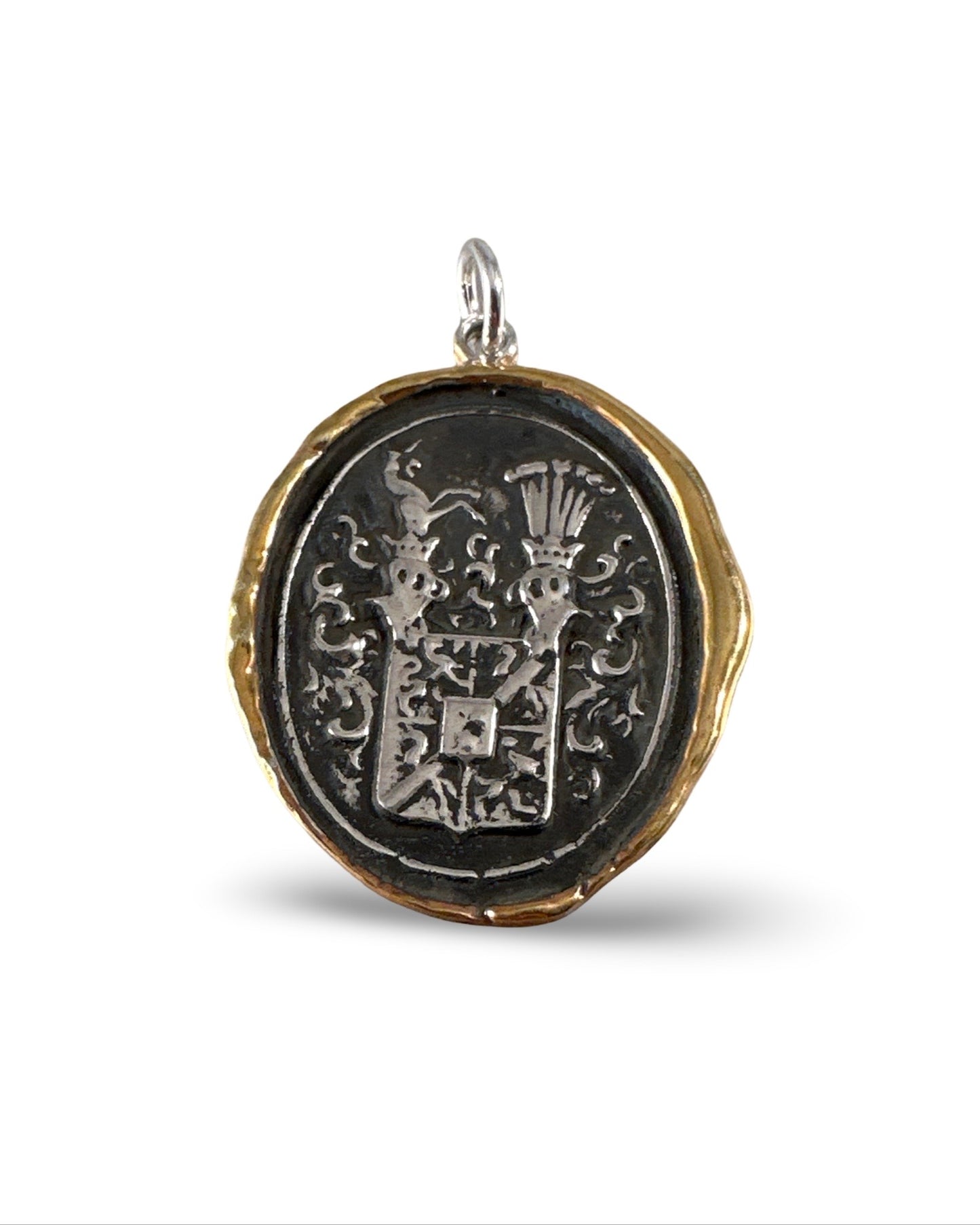 Mythological Unicorn Sterling Pendant