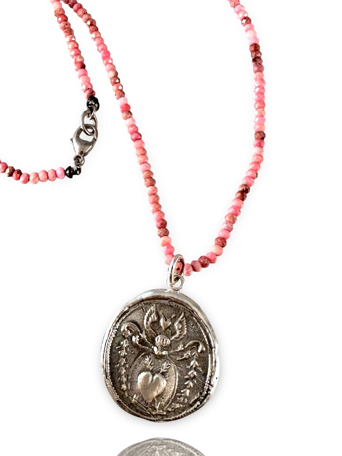 Gemstone Bead and Crest Necklaces