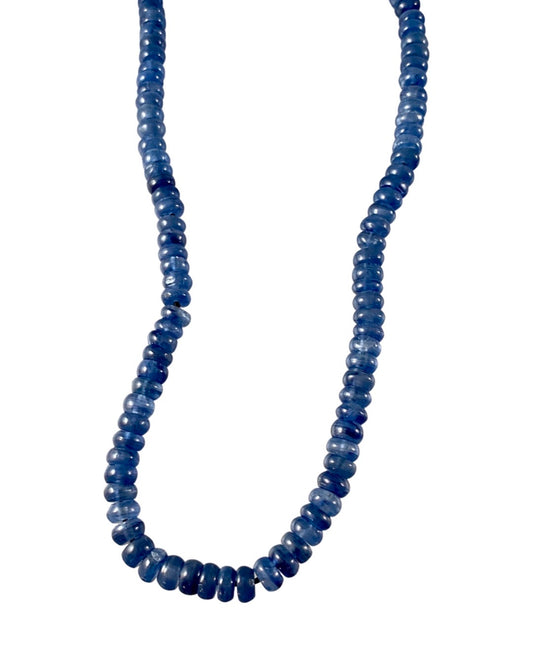 Kyanite Gemstone Bead Necklace