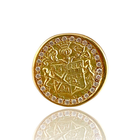 18k Gold Royalty Diamond Ring