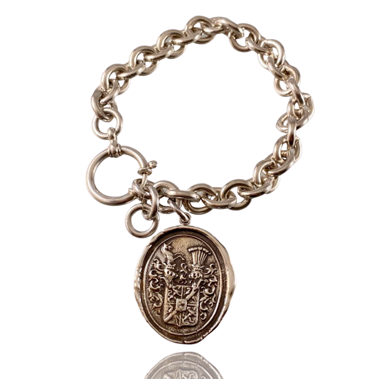 Unicorn Heavy Link Charm Bracelet