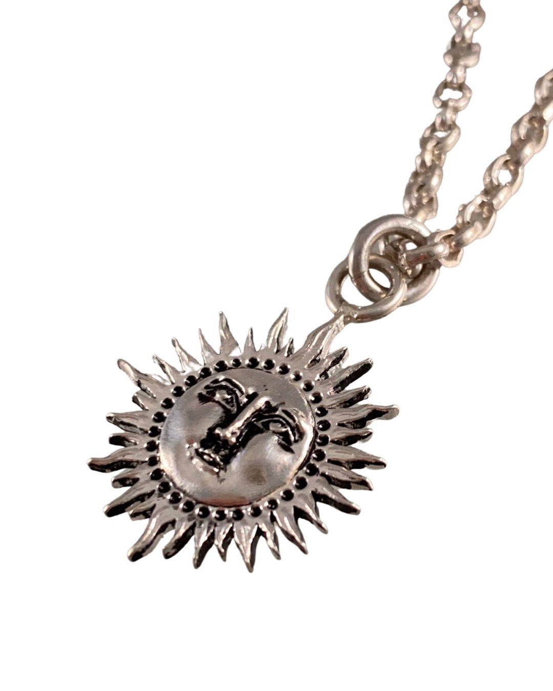 24” Sterling Here Comes The Sun Necklace