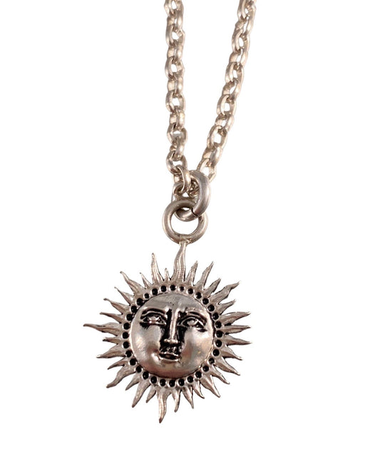 24” Sterling Here Comes The Sun Necklace