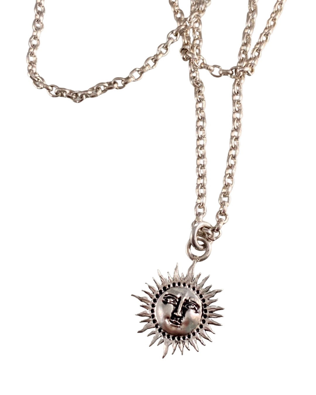 24” Sterling Here Comes The Sun Necklace