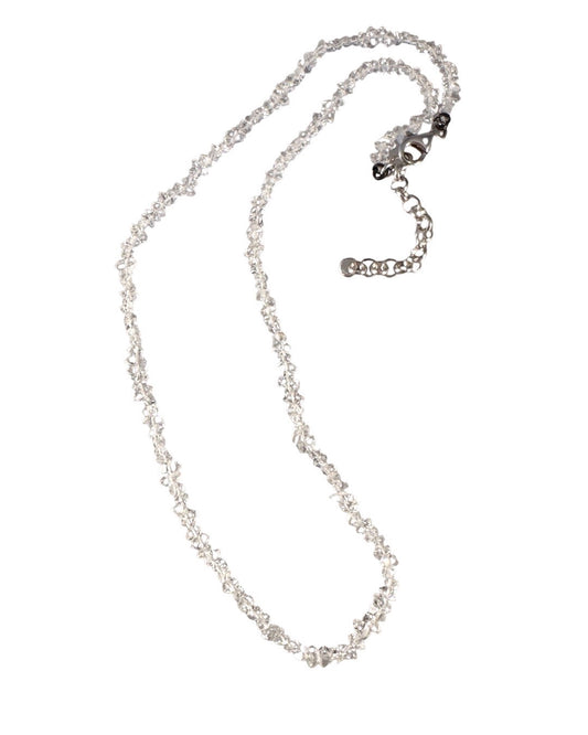 16” Herkimer Diamond Quartz Crystal Necklace