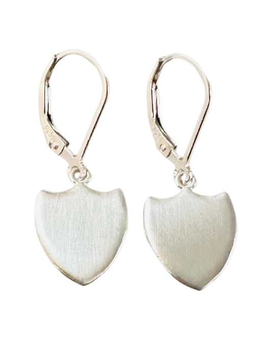 Sterling Shield Earring 3