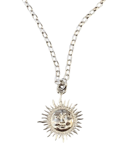 Sun Diamond Necklace
